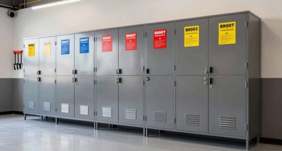 top chemical storage cabinets