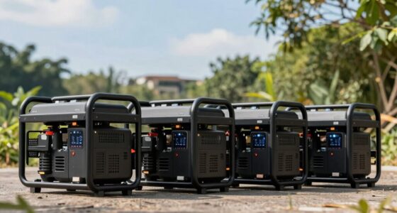 top dual fuel inverter generators