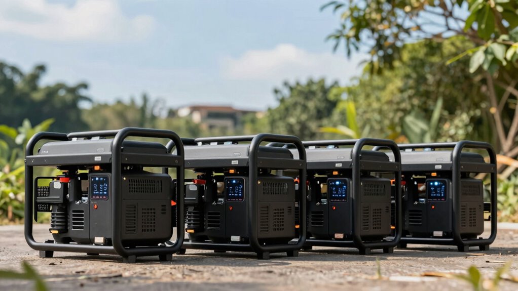 top dual fuel inverter generators