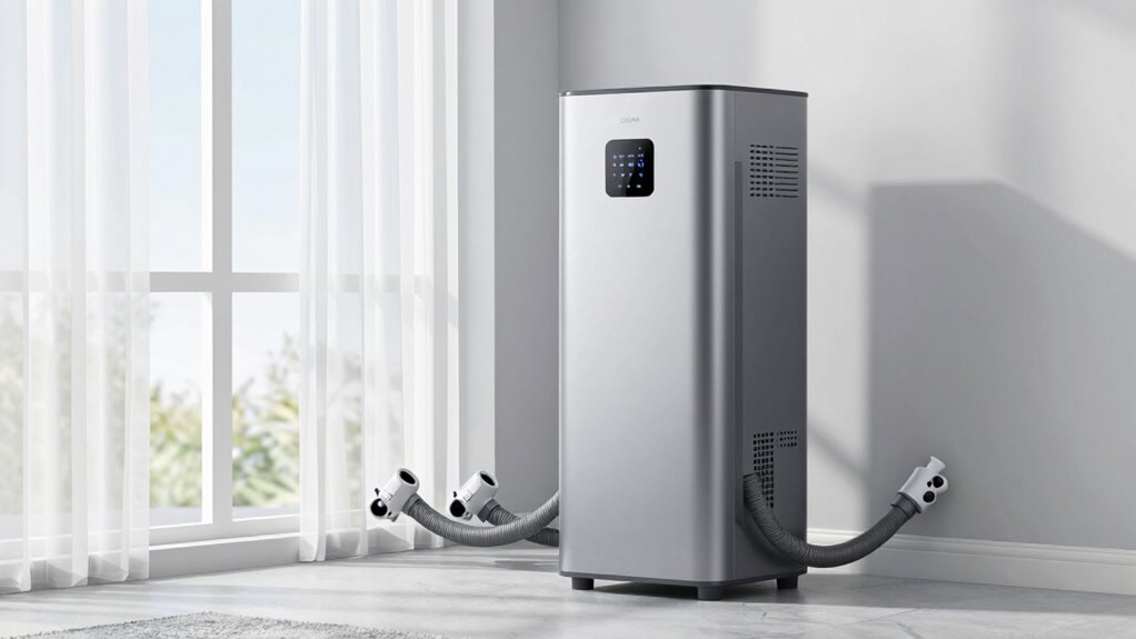 top dual hose portable acs