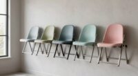 top folding chair storage