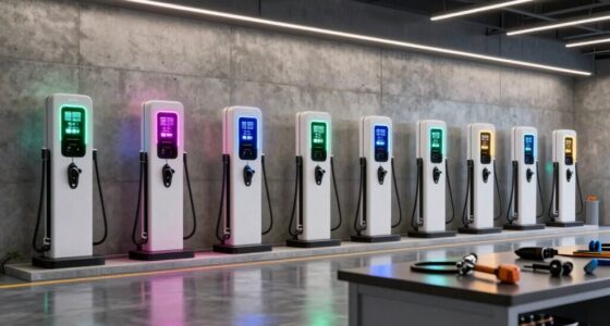 top garage battery chargers