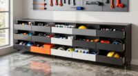 top garage cabinet organizers