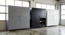 top garage cabinet selections