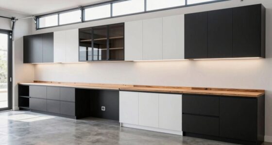 top garage cabinet solutions