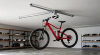 top garage ceiling bike hoists