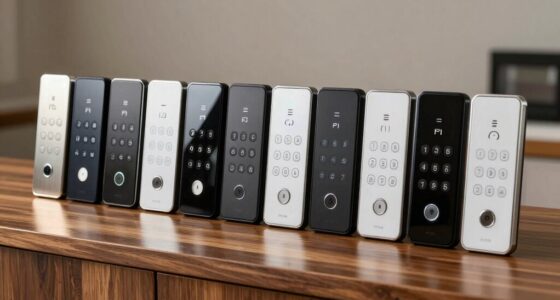 top garage door keypads