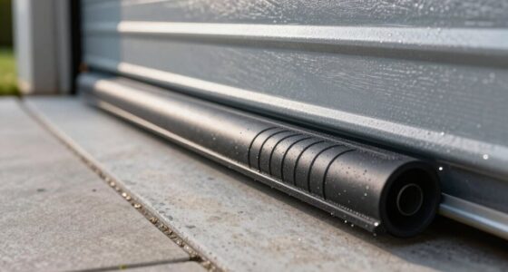 top garage door seals