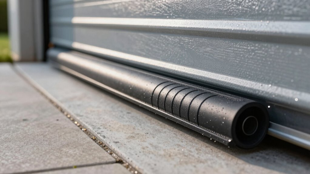 top garage door seals