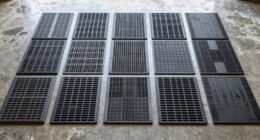 top garage drain mats