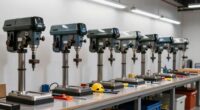 top garage drill presses