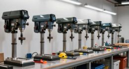 top garage drill presses
