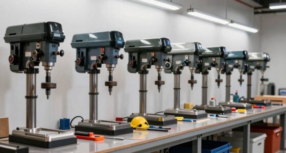 top garage drill presses