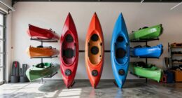 top garage kayak racks