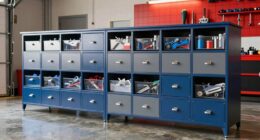 top garage organizer cabinets