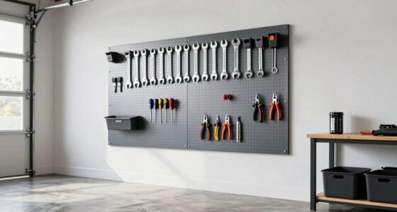 top garage pegboard systems