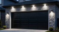 top garage security lighting