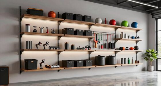 top garage shelving solutions