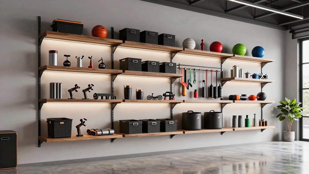 top garage shelving solutions