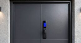 top garage side door locks