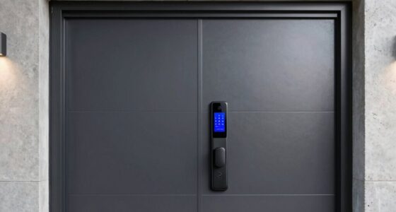 top garage side door locks