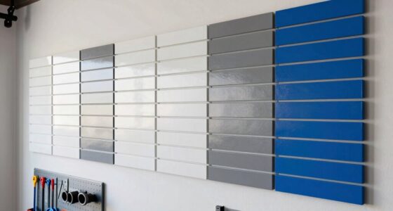 top garage slatwall panels