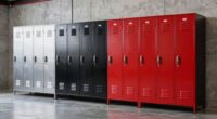 top garage storage lockers