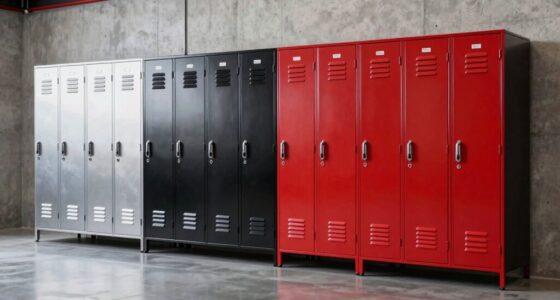 top garage storage lockers