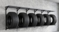 top garage tire storage