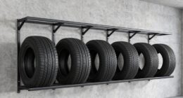 top garage tire storage