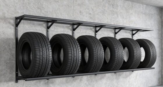 top garage tire storage