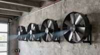 top garage wall fans