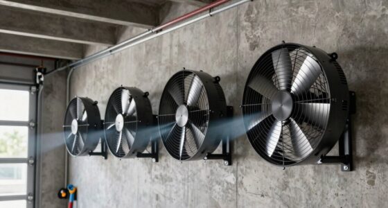 top garage wall fans