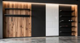 top garage wall panel options