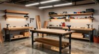 top garage woodworking workbenches