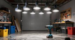 top garage work lights