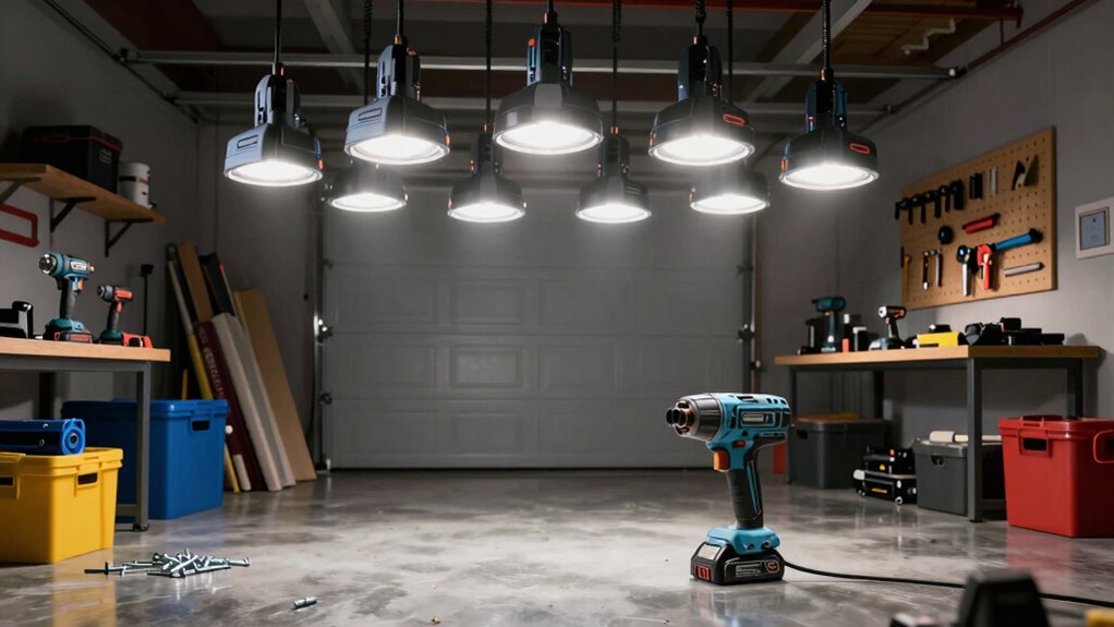 top garage work lights