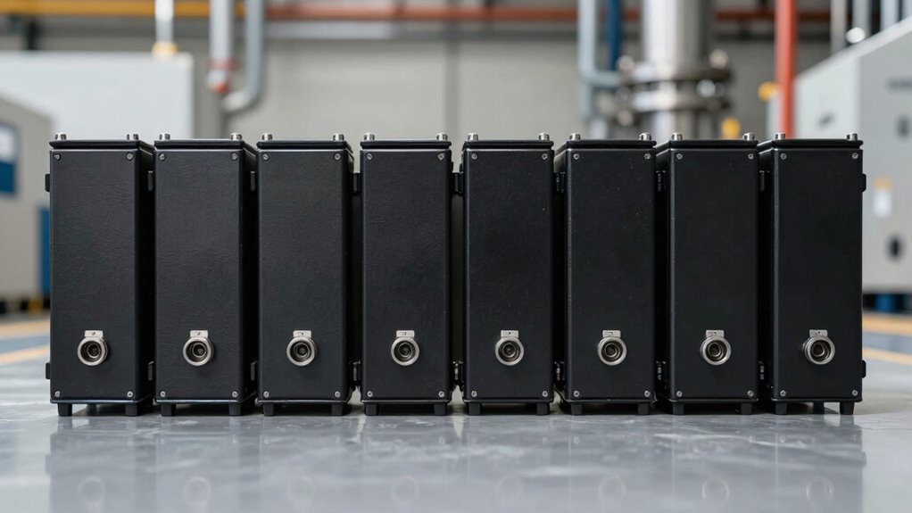 top generator inlet boxes