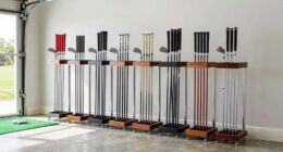 top golf club storage