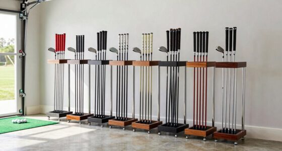 top golf club storage
