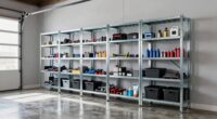 top heavy duty garage shelving