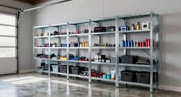 top heavy duty garage shelving