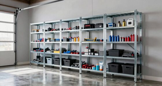 top heavy duty garage shelving