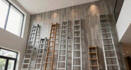 top high ceiling ladders