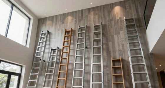 top high ceiling ladders
