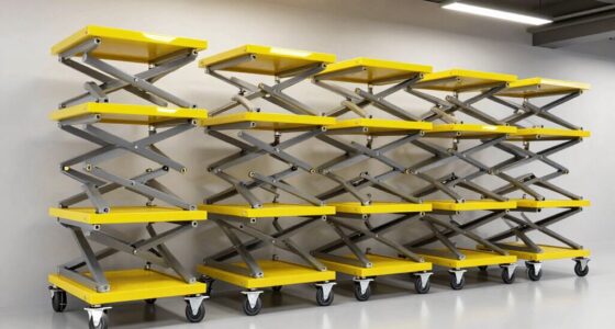 top hydraulic lift carts