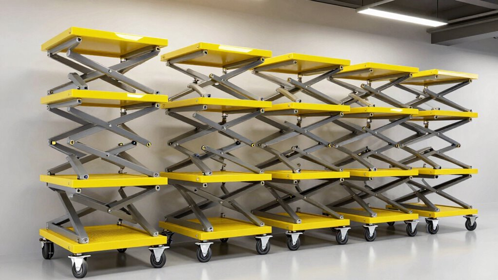 top hydraulic lift carts