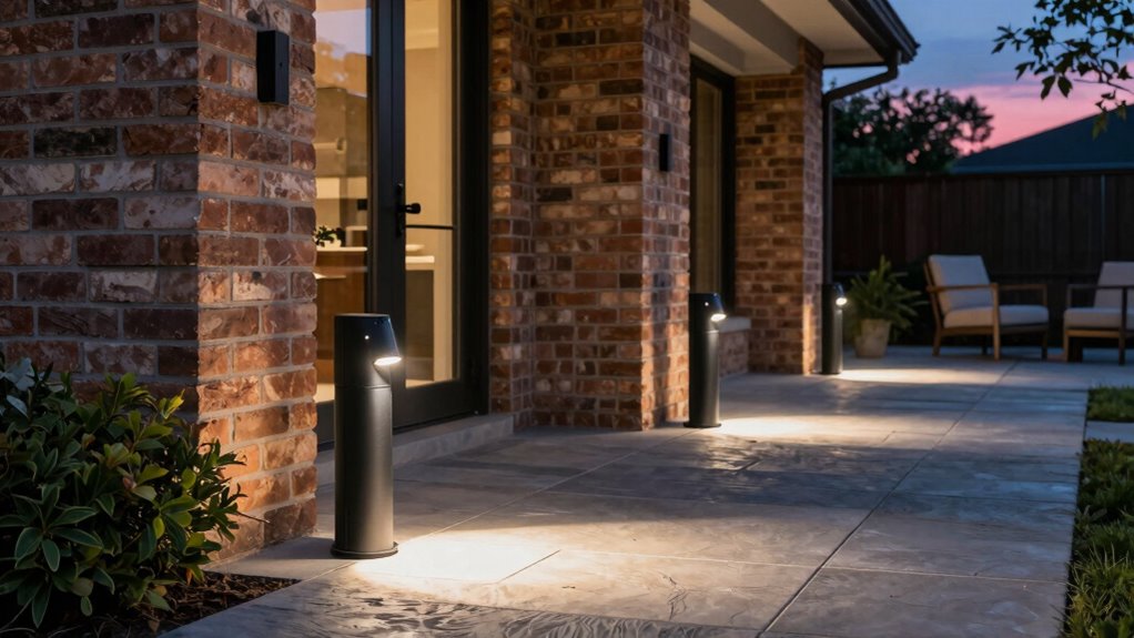 top porch motion sensor lights