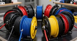 top retractable air hose reels
