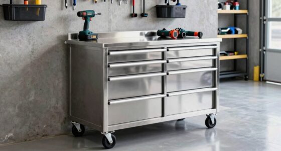 top rolling garage workstations